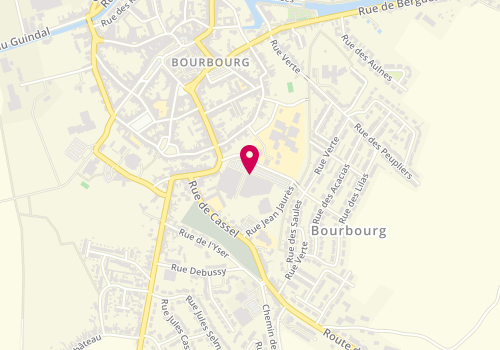 Plan de Optic Duroc - Opticien - Bourbourg, 3 Rue Jean Varlet, 59630 Bourbourg