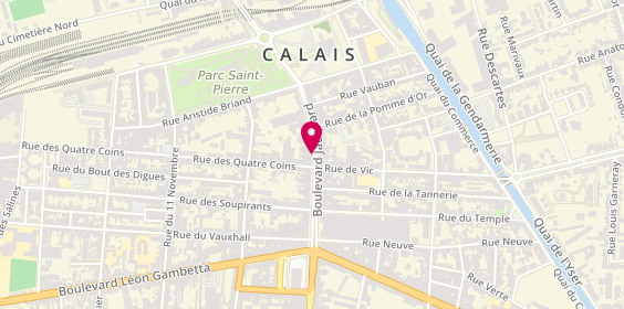 Plan de Krys, 69 Boulevard Jacquard, 62100 Calais