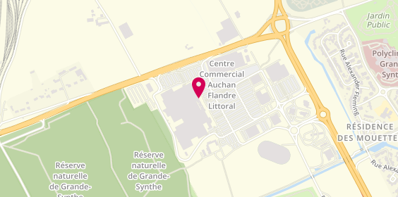 Plan de Opticiens Krys, Centre Commercial Auchan
Route Nationale 40, 59760 Grande-Synthe